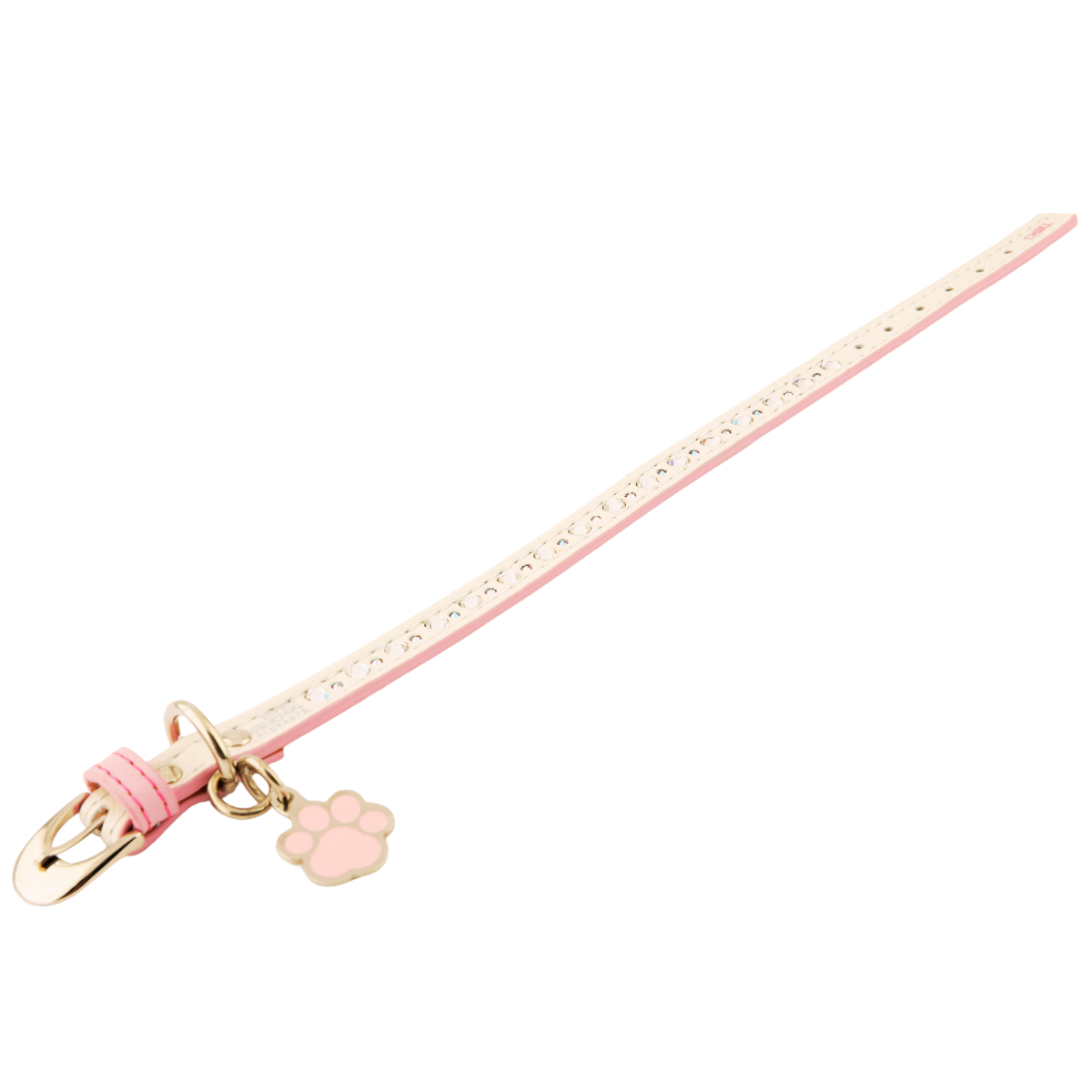 Collar Lumière para Gatos con Cristales Swarovski Blanco