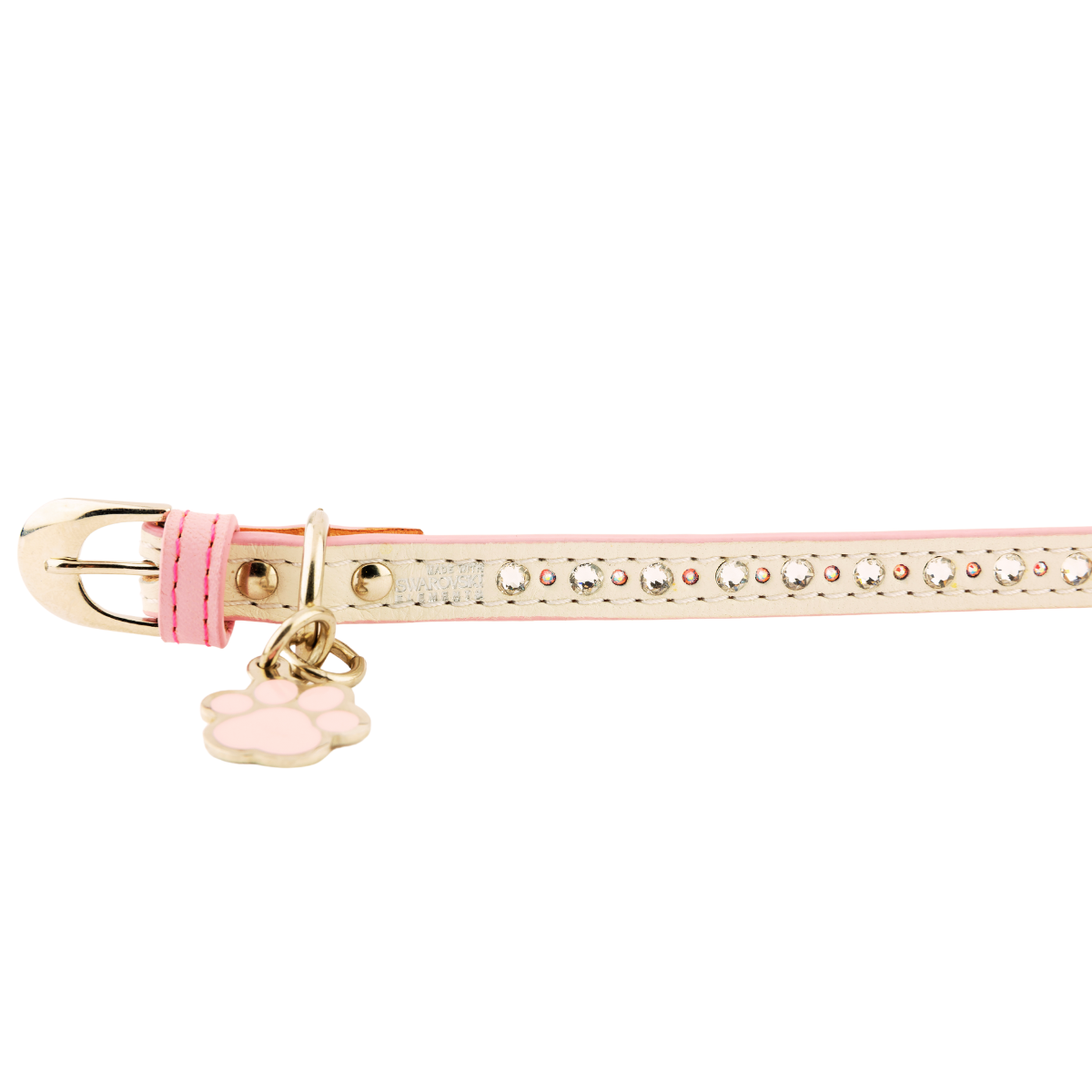 Collar Lumière para Gatos con Cristales Swarovski Blanco