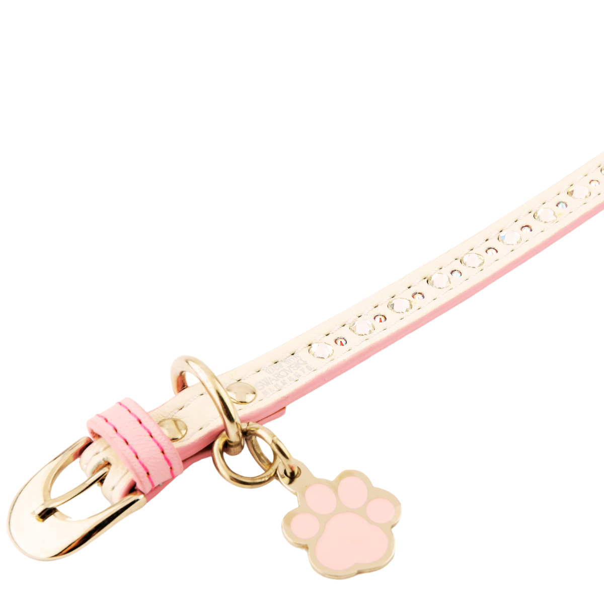 Collar Lumière para Gatos con Cristales Swarovski Blanco