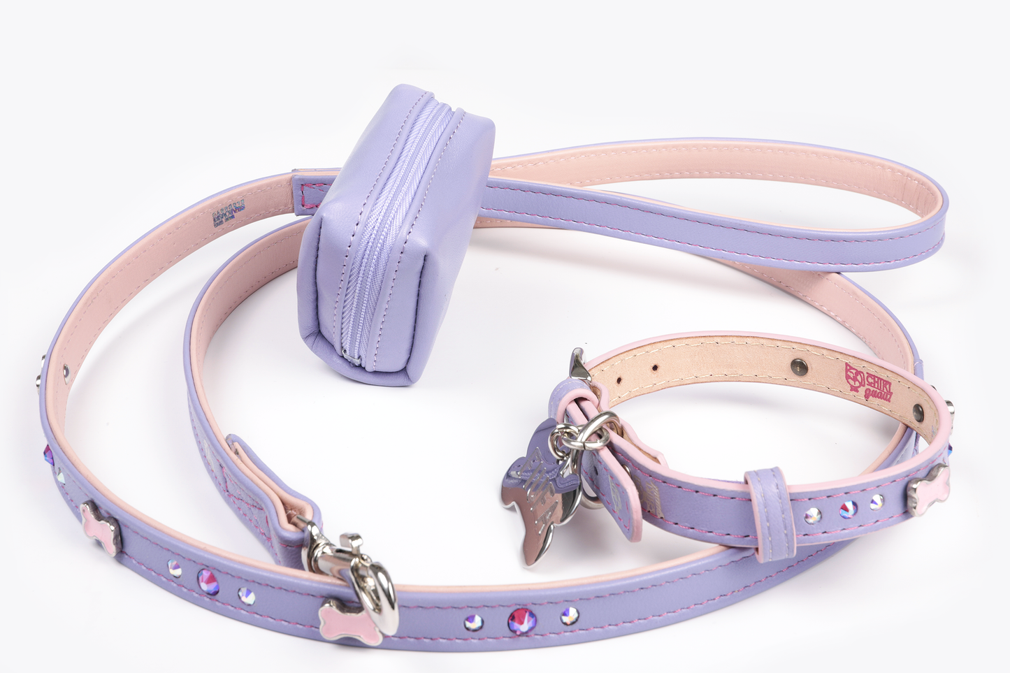 Collar Hueso Lila