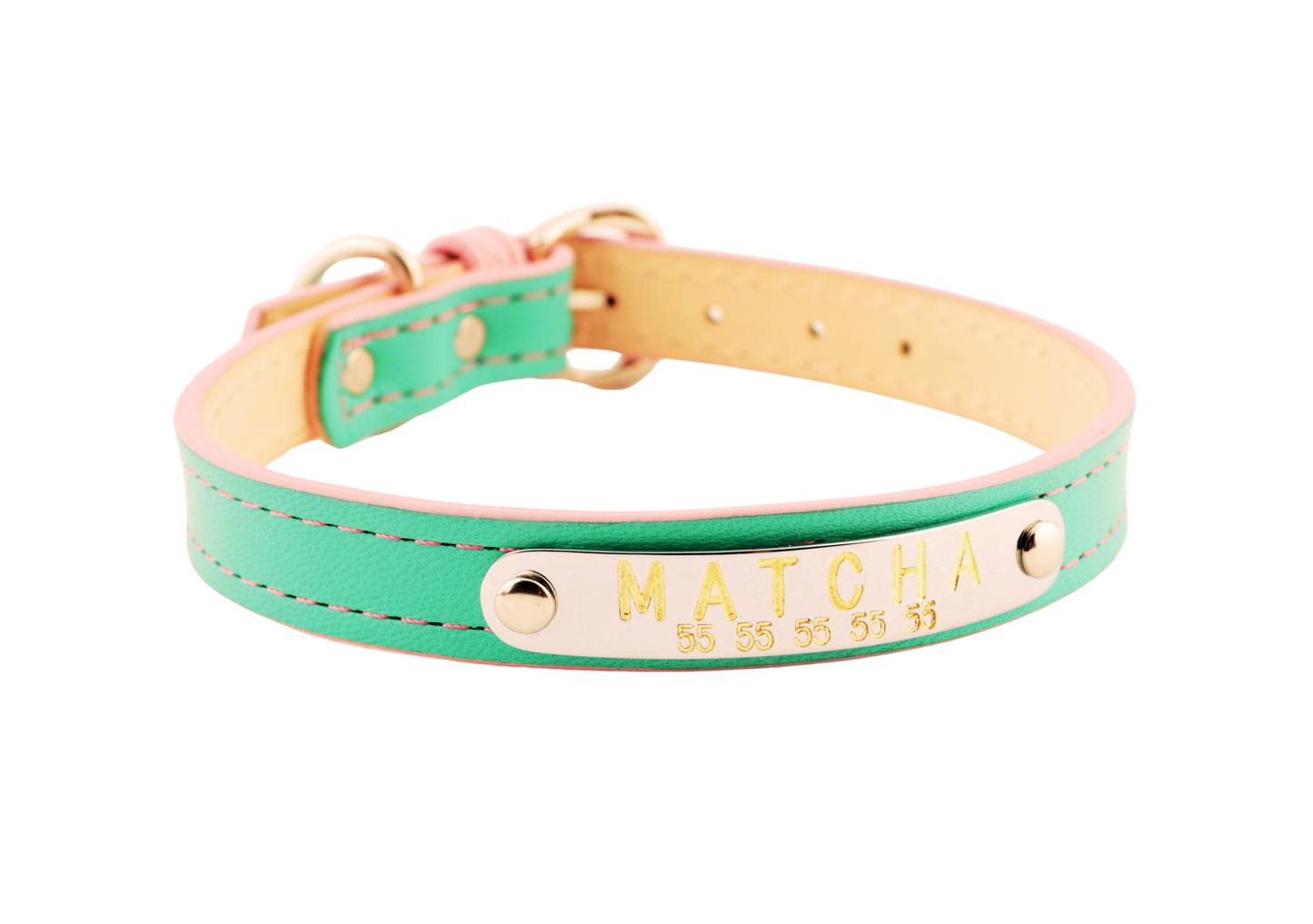 Collar de Lujo para Gato con Placa Grabada