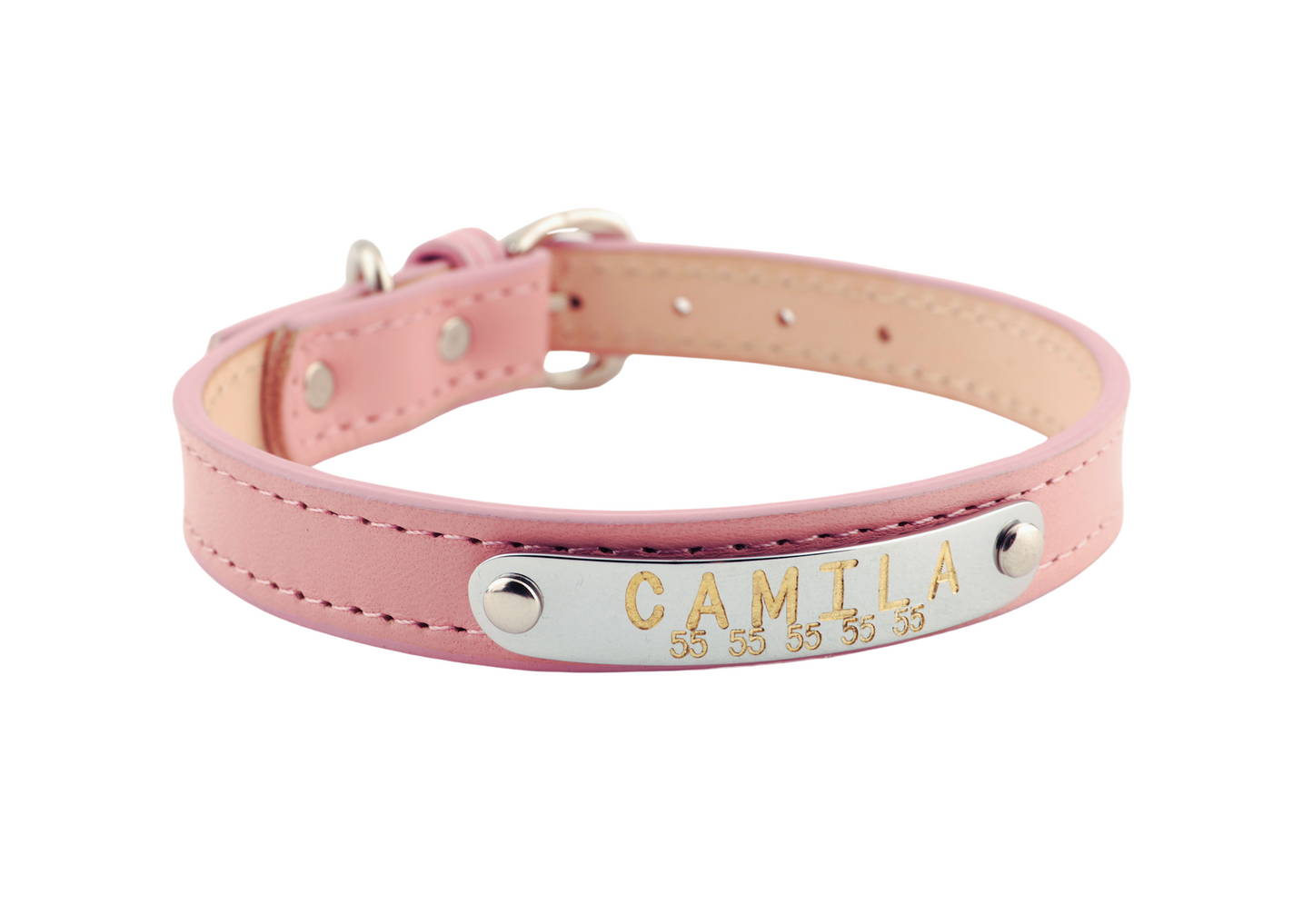 Collar de Lujo para Gato con Placa Grabada
