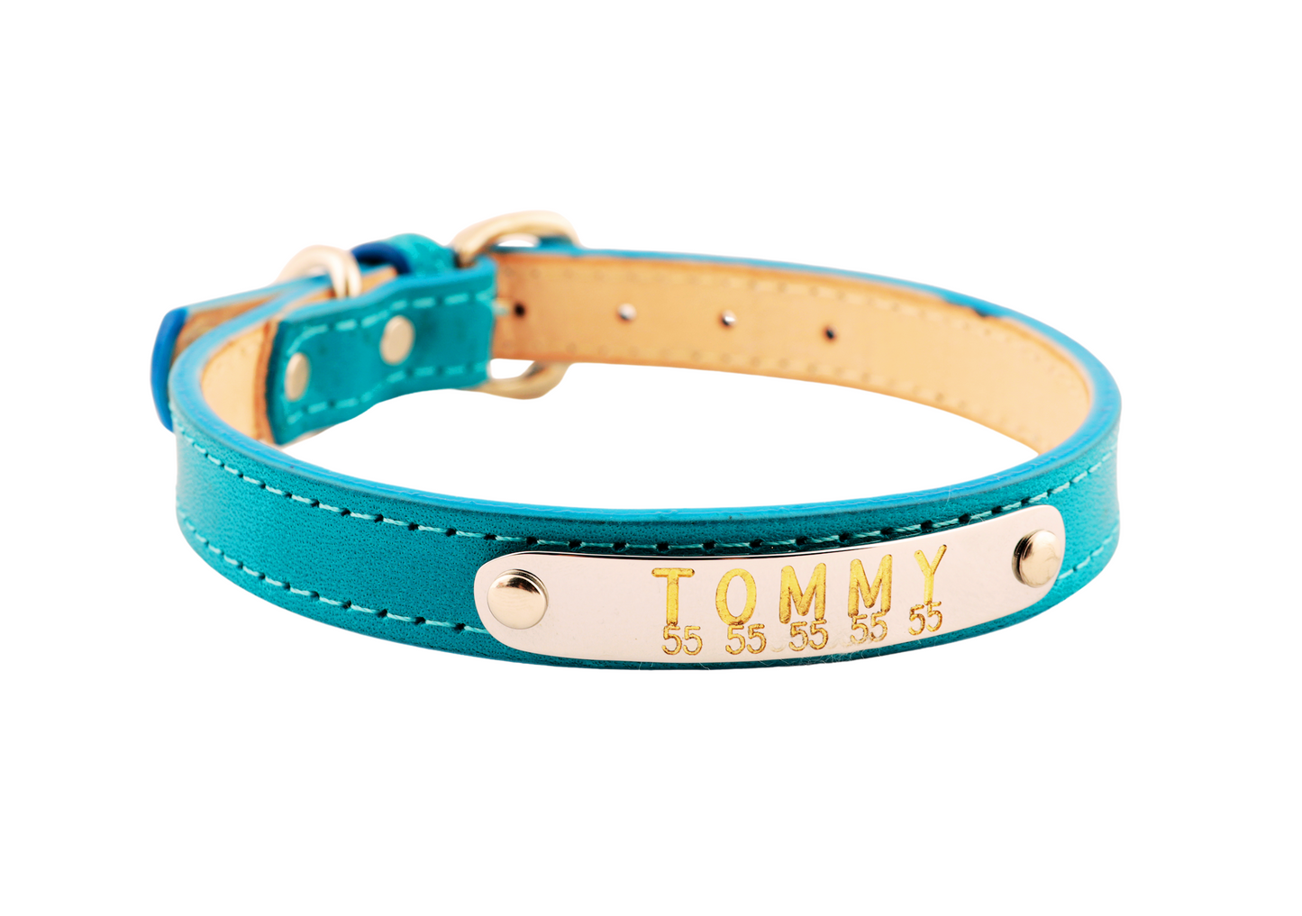 Collar de Lujo para Gato con Placa Grabada