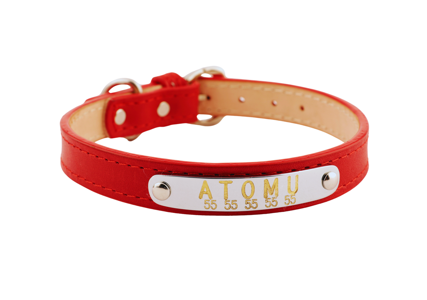 Collar de Lujo para Gato con Placa Grabada