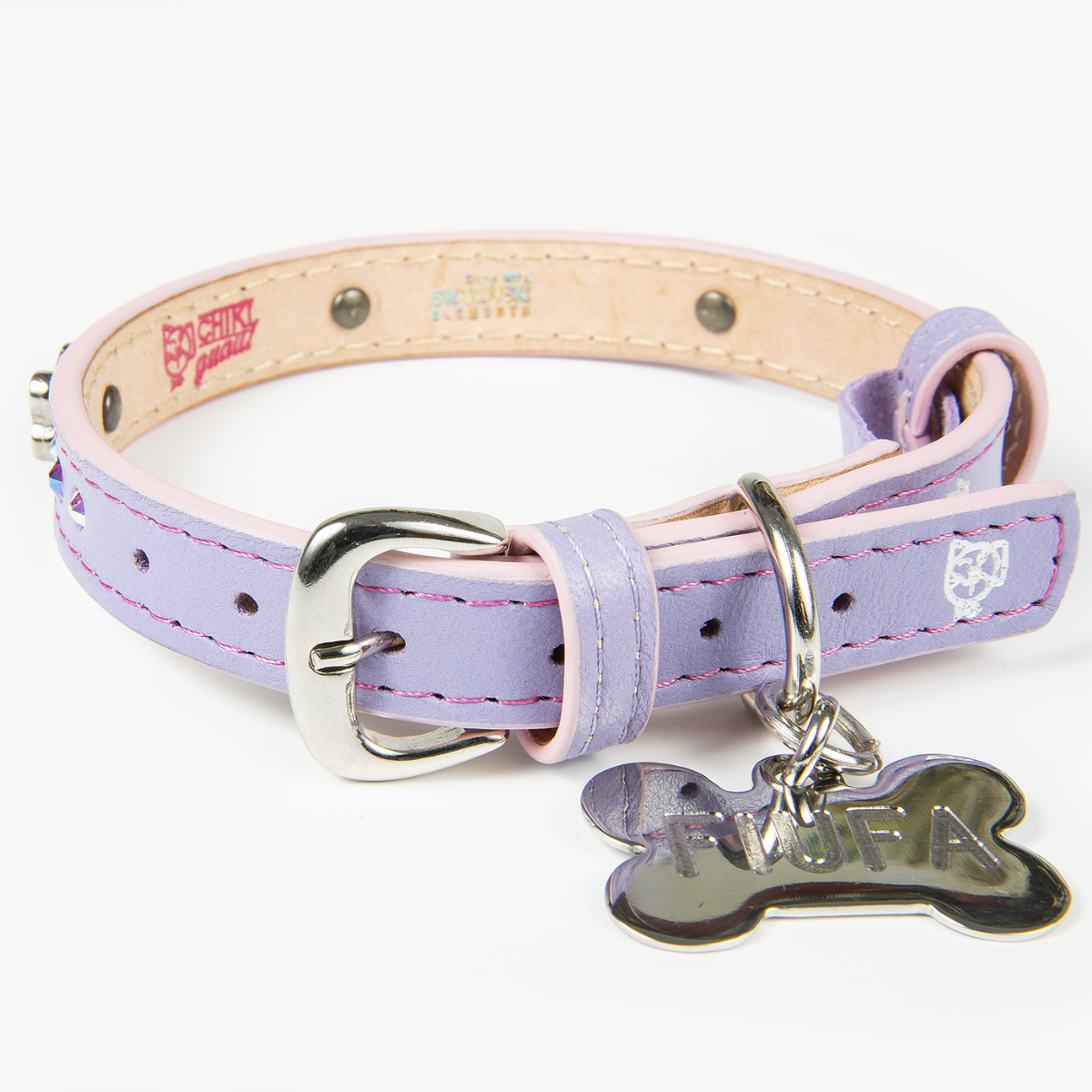 Collar Hueso Lila