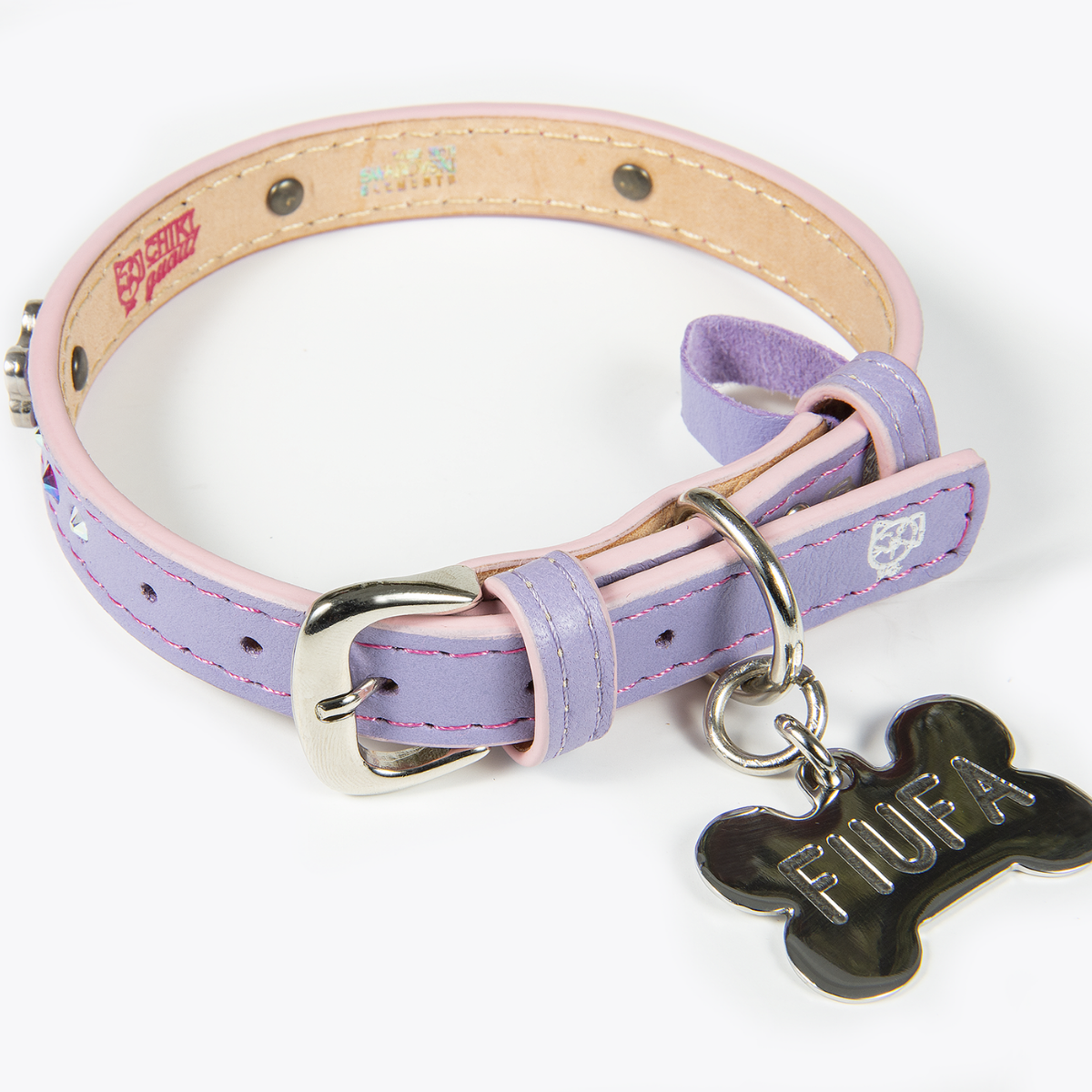Collar Hueso Lila