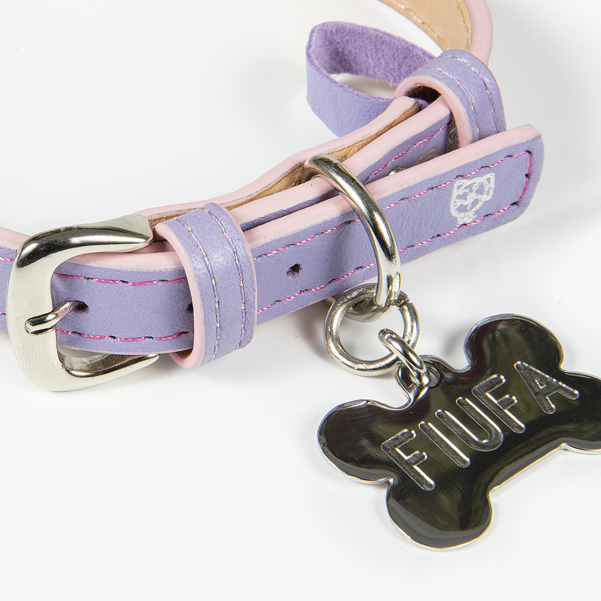 Collar Hueso Lila
