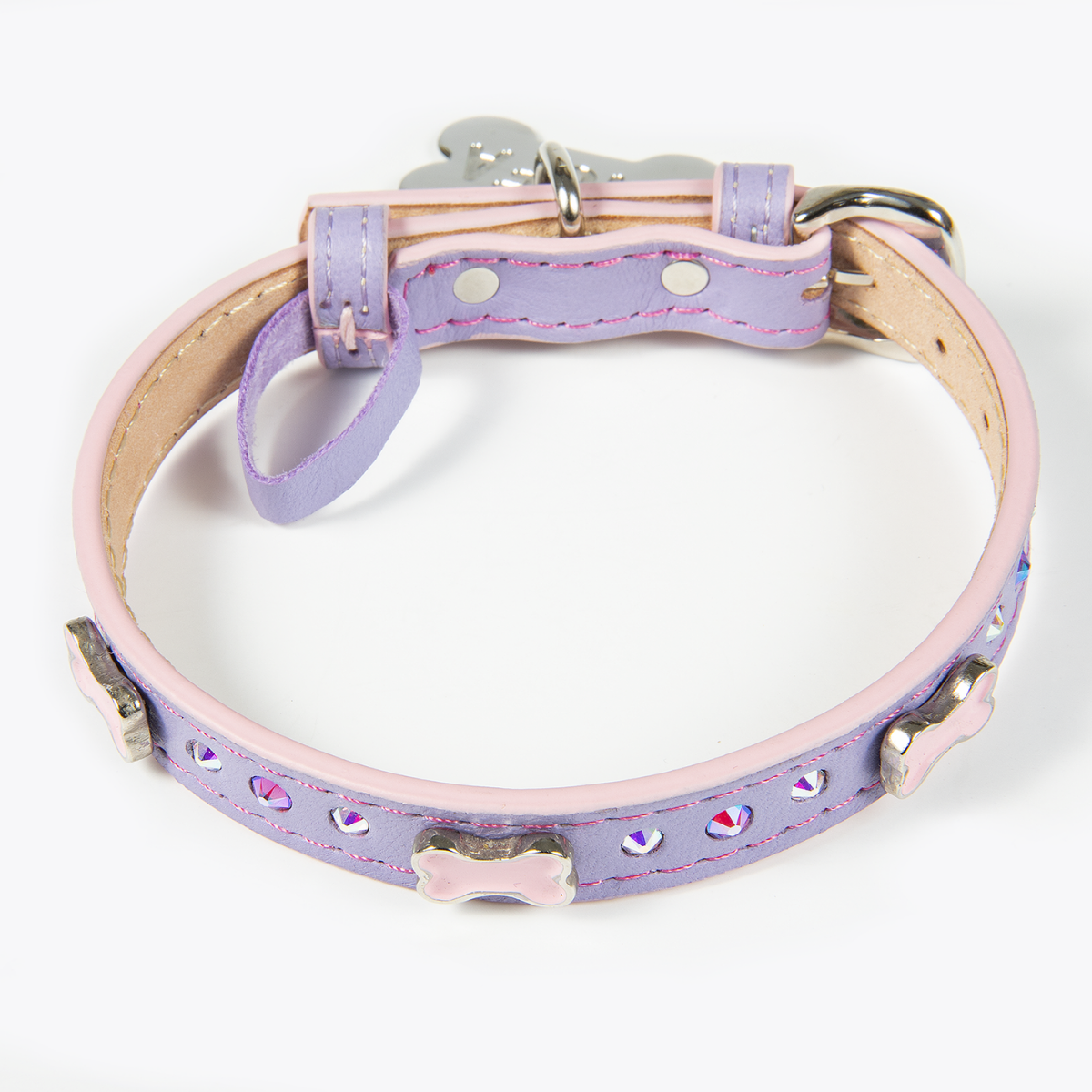 Collar Hueso Lila