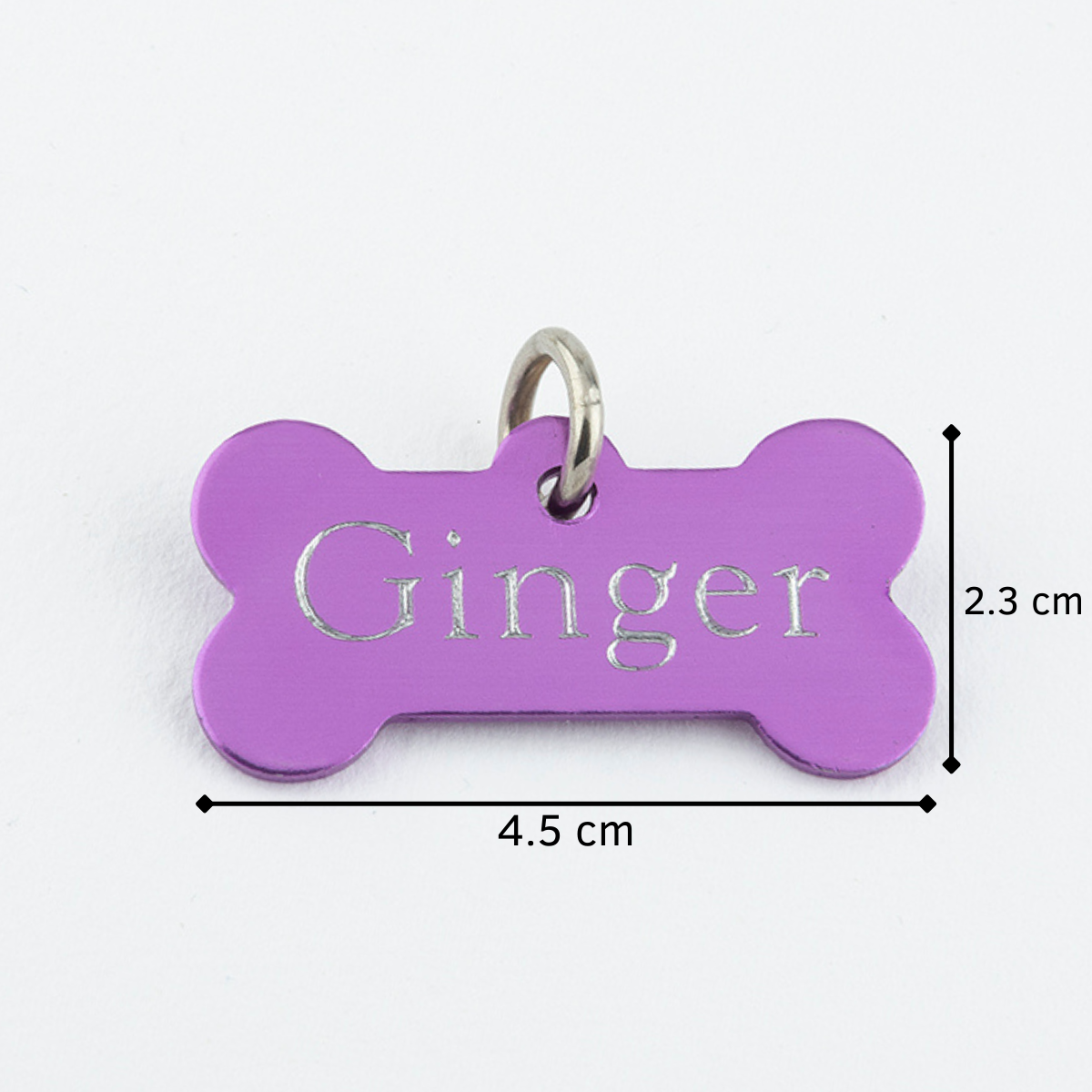 Placa Aluminio Hueso Rosa M