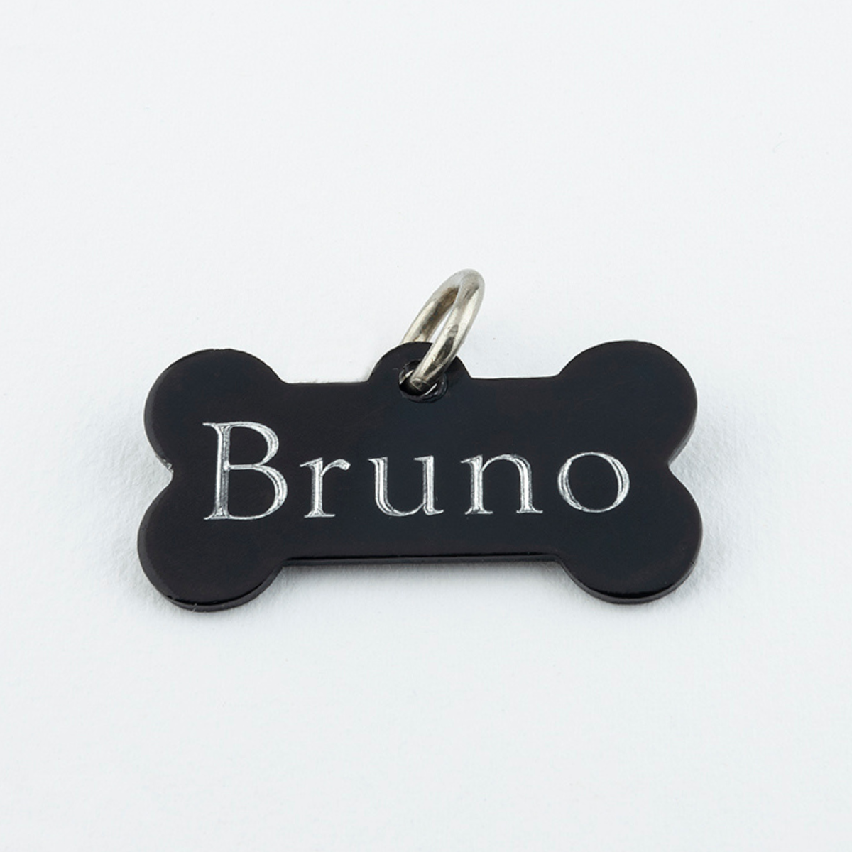 Placa Aluminio Hueso Negro M