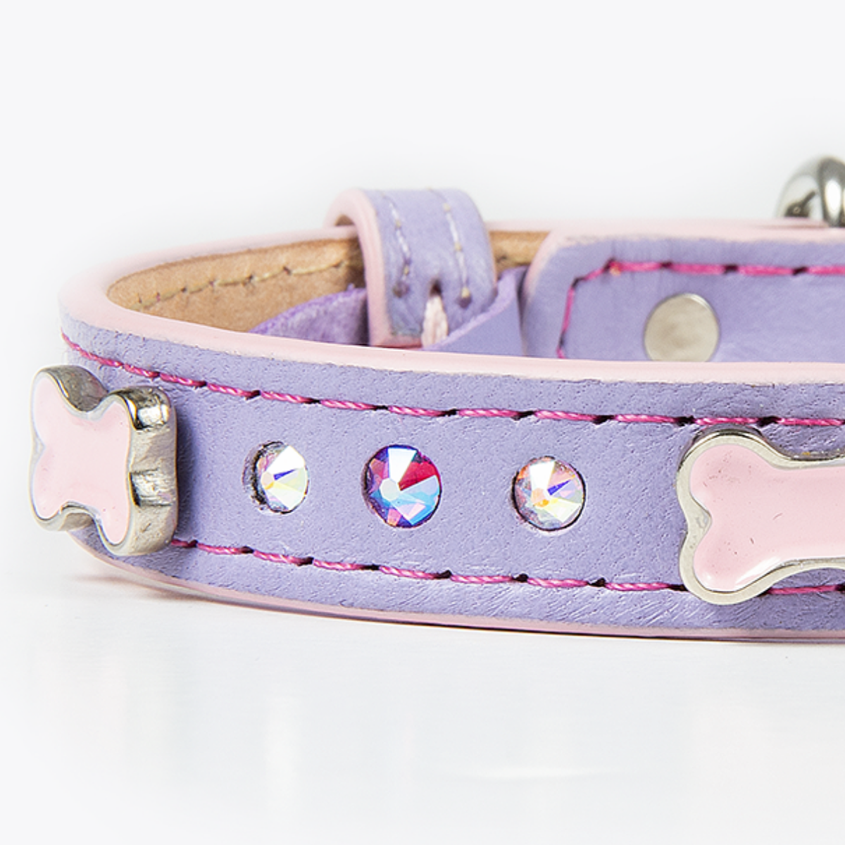 Collar Hueso Lila