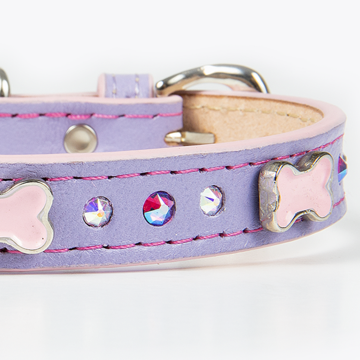Collar Hueso Lila
