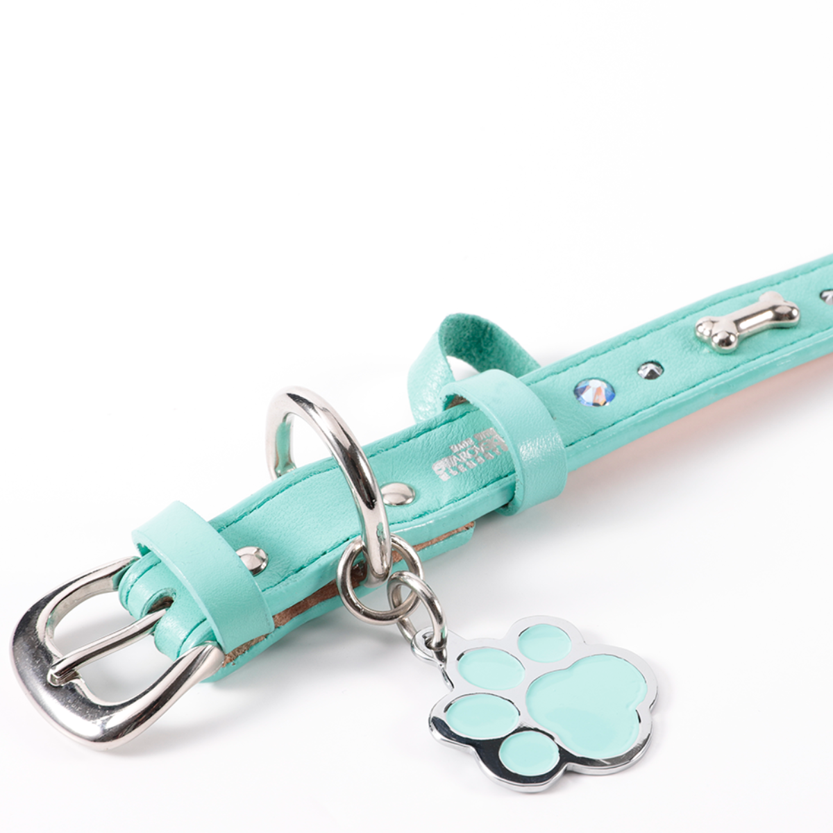 Collar Hueso Metal Menta