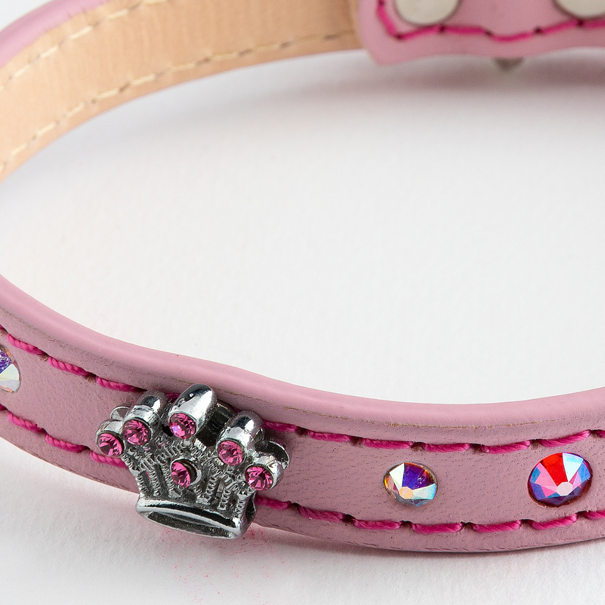 Collar Corona Rosa