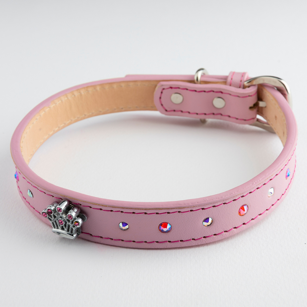 Collar Corona Rosa