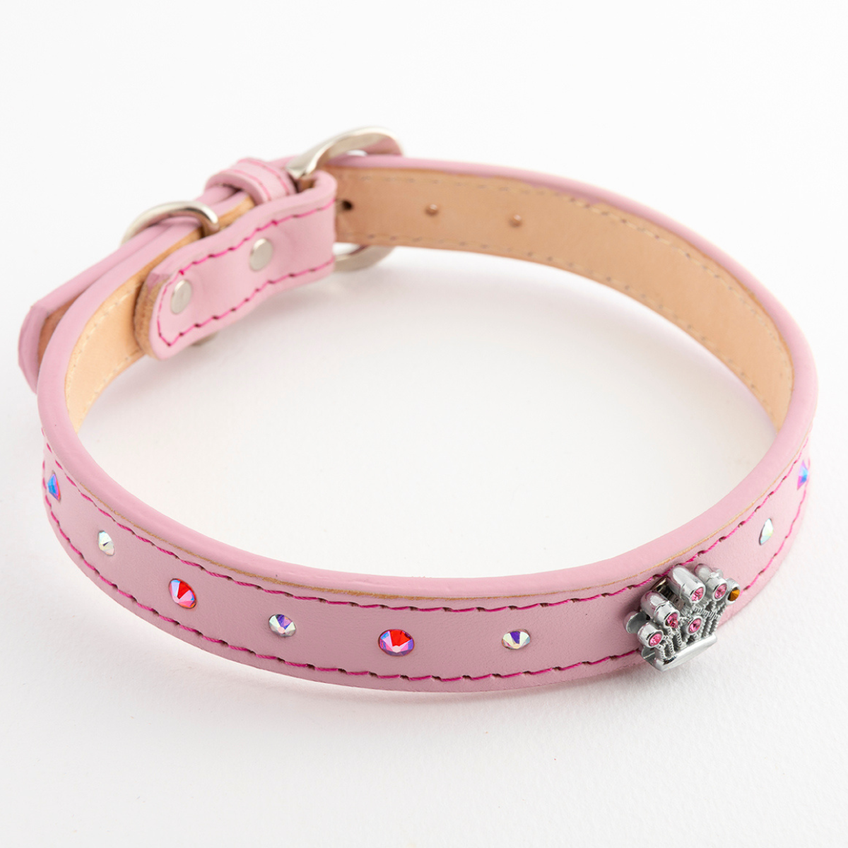 Collar Corona Rosa