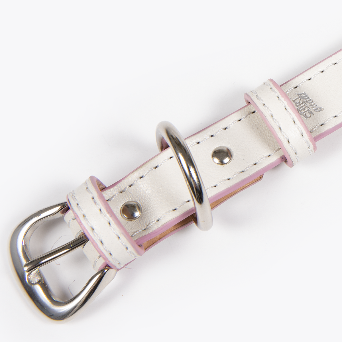Collar de Identificación Personalizado Blanco