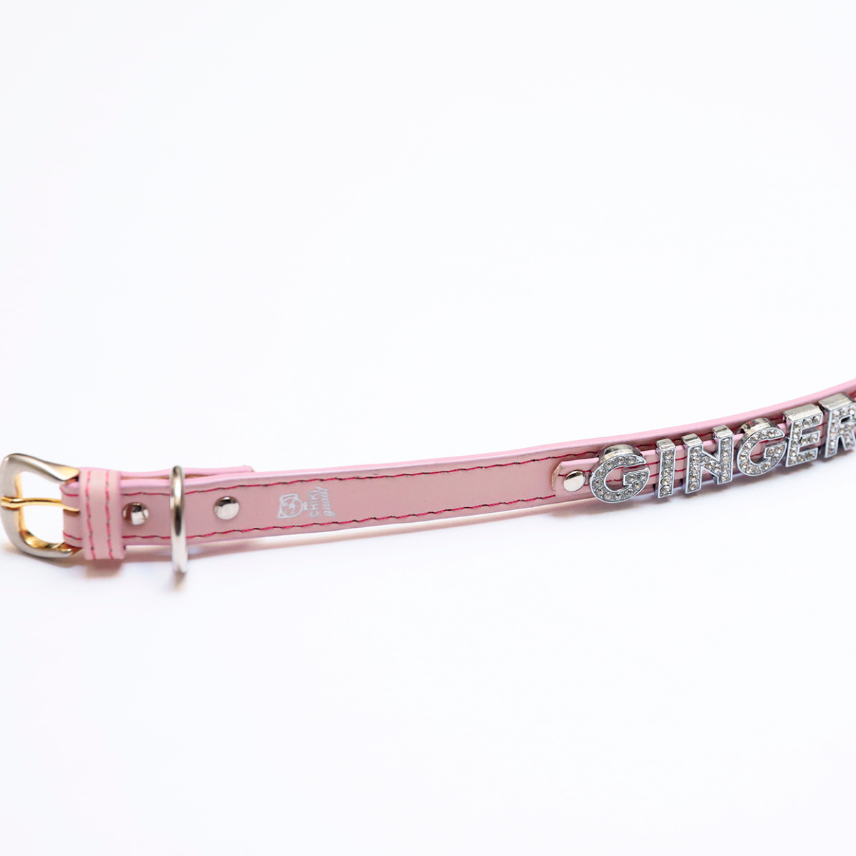 Collar con Nombre Rosa