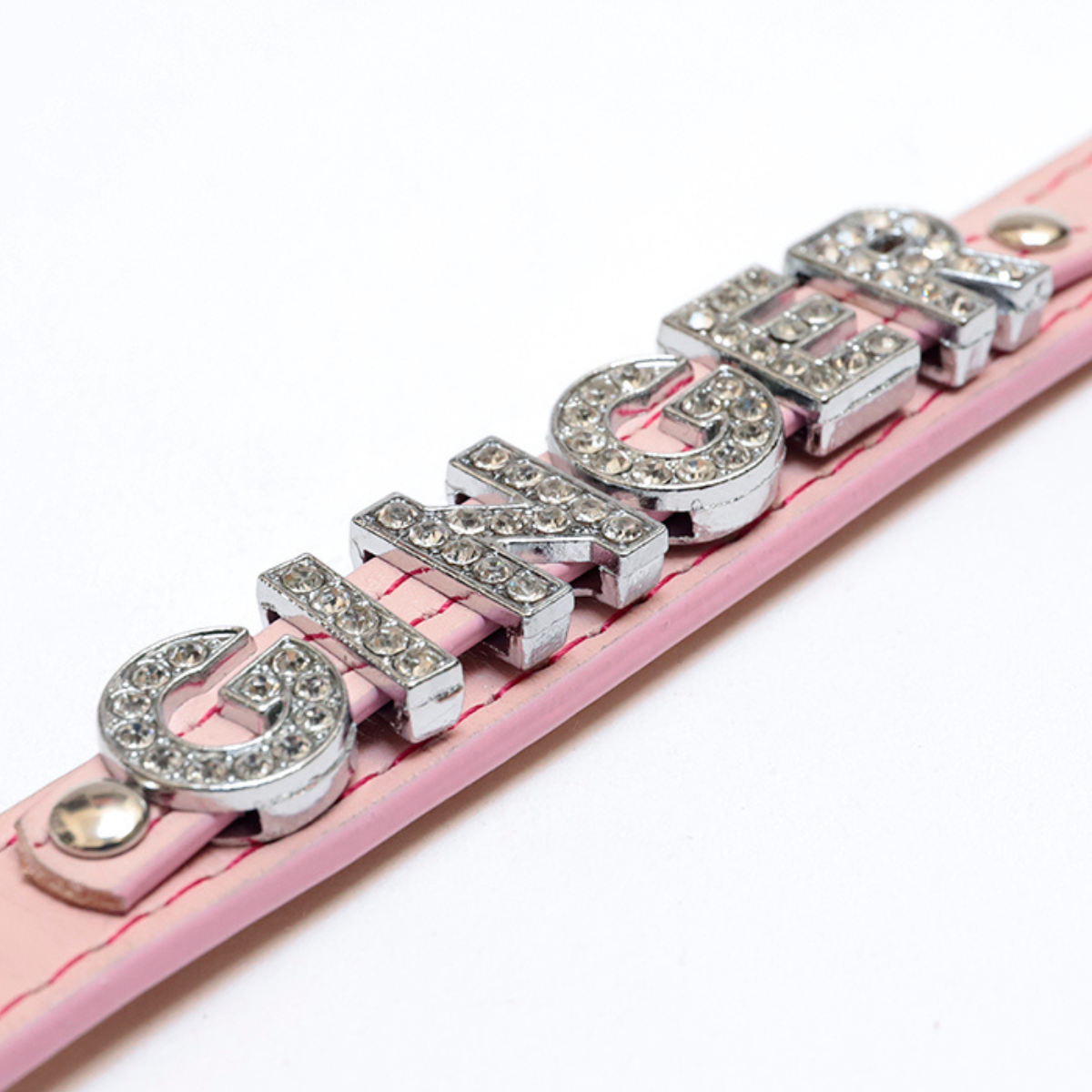 Collar con Nombre Rosa