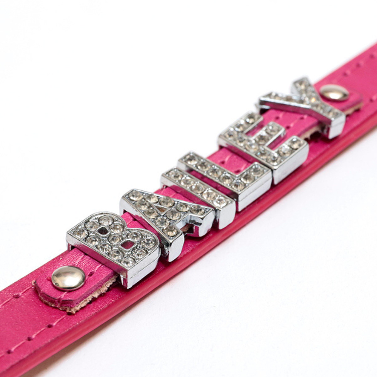 Collar con Nombre Hot Pink