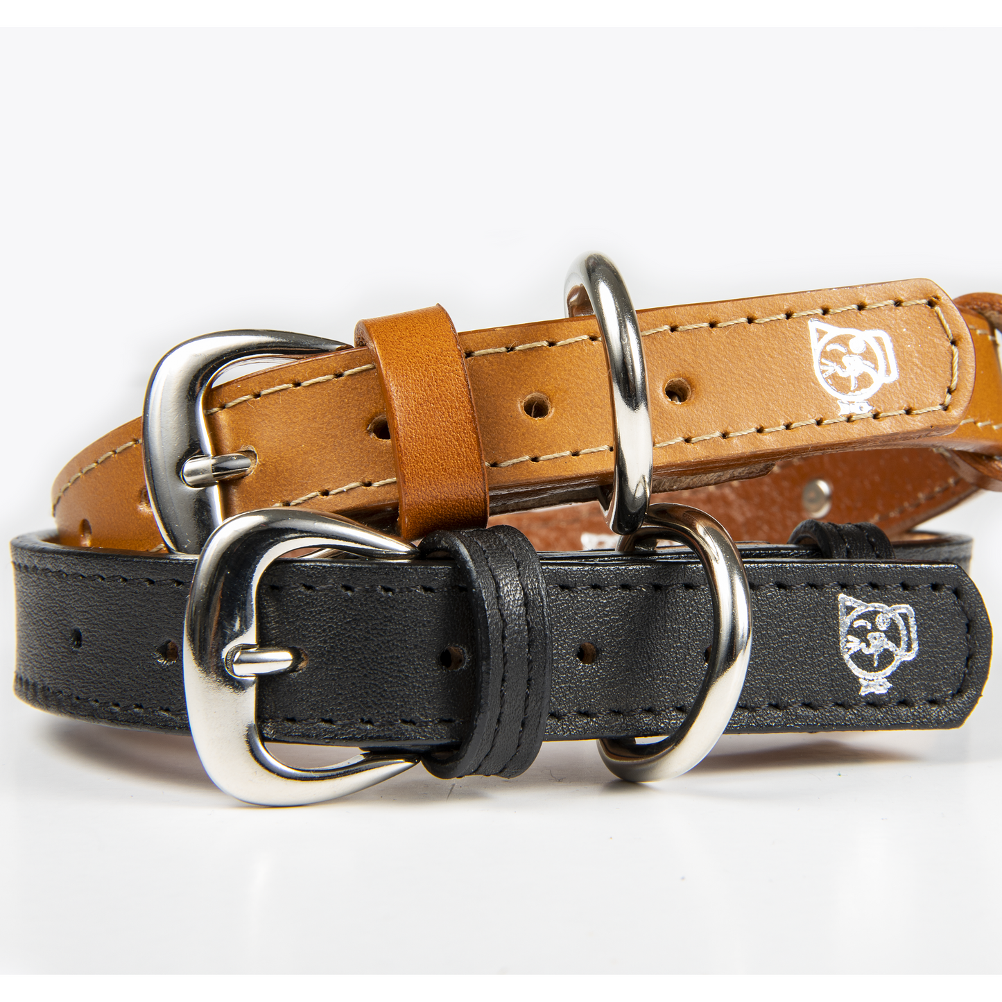Collar con Placa Negro