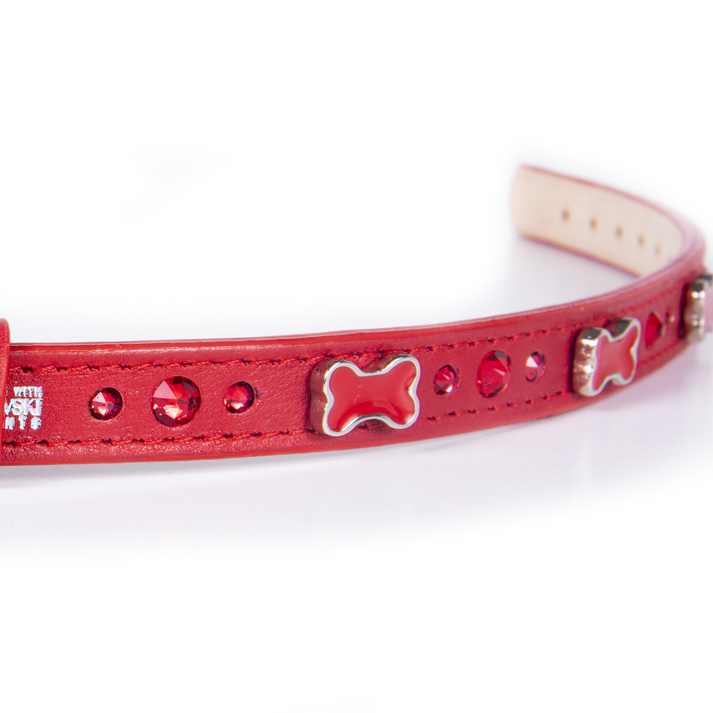 Collar Hueso Rojo