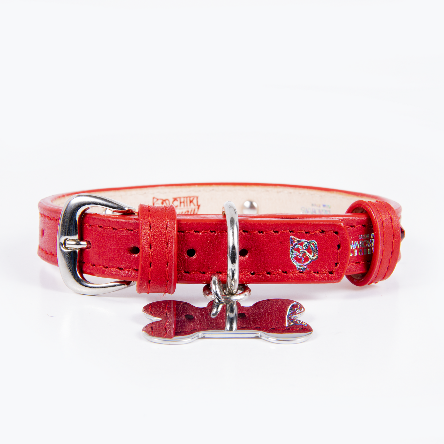Collar Hueso Rojo