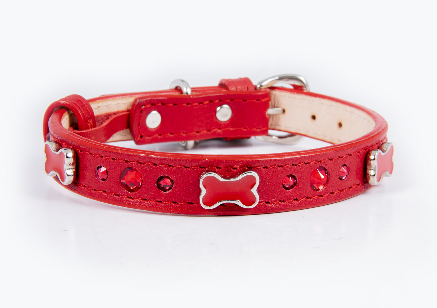 Collar Hueso Rojo