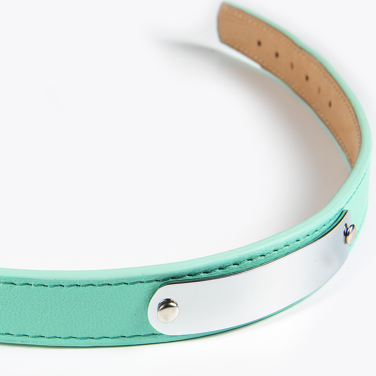 Collar de Identificación Personalizado Menta