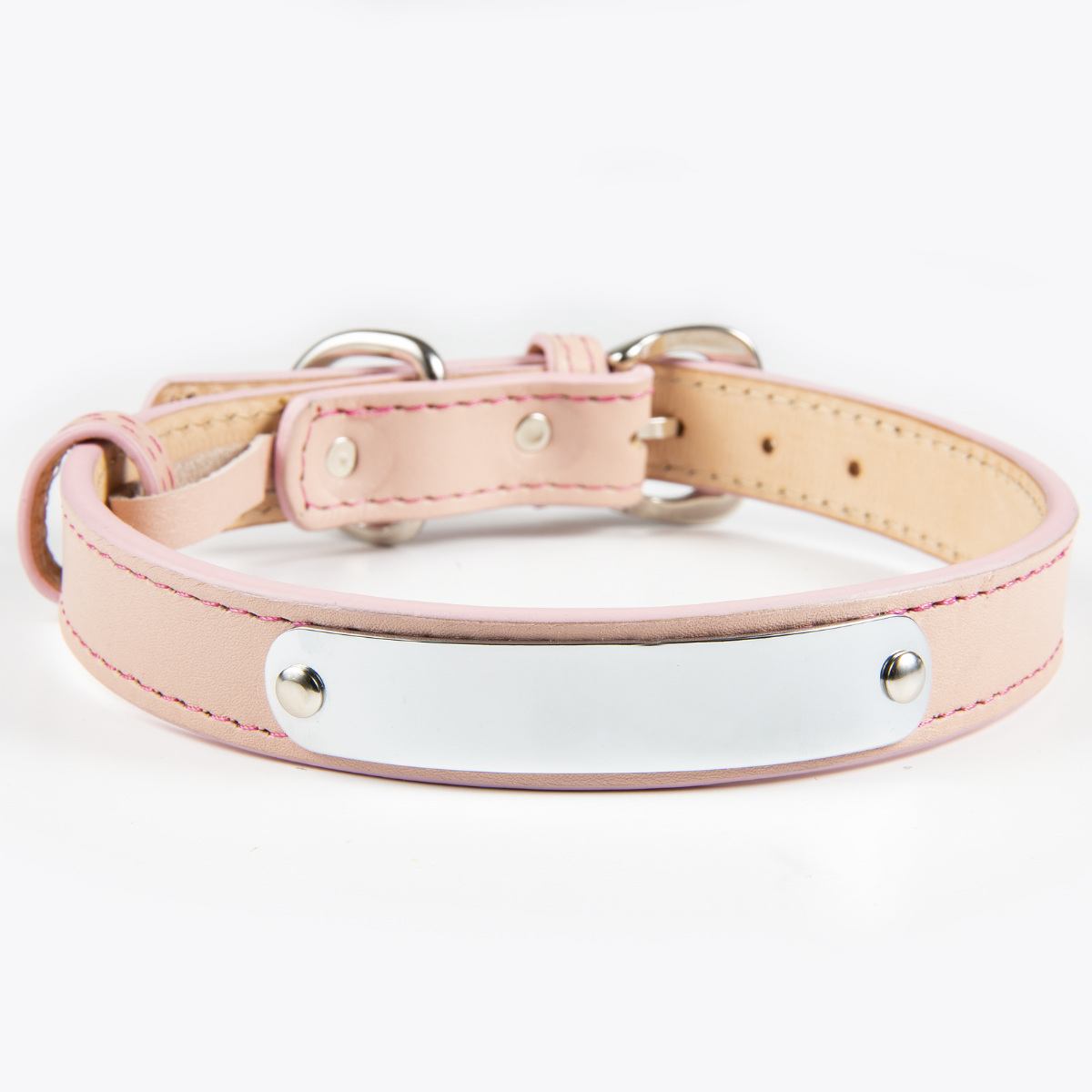 Collar de Identificación Personalizado Rosa
