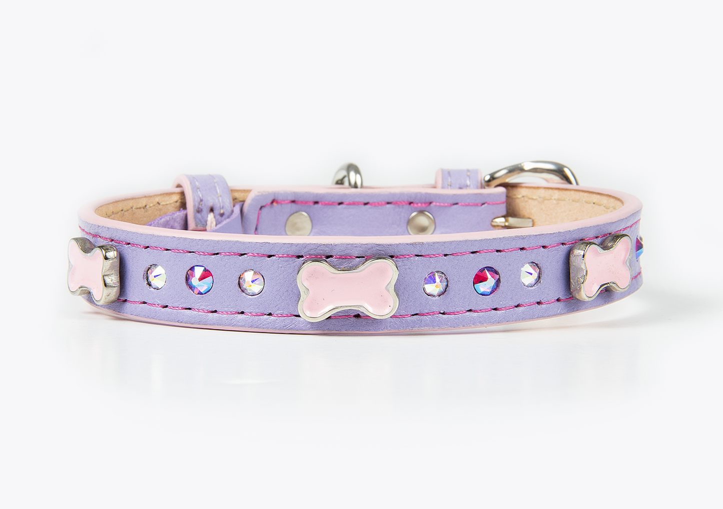Collar Hueso Lila