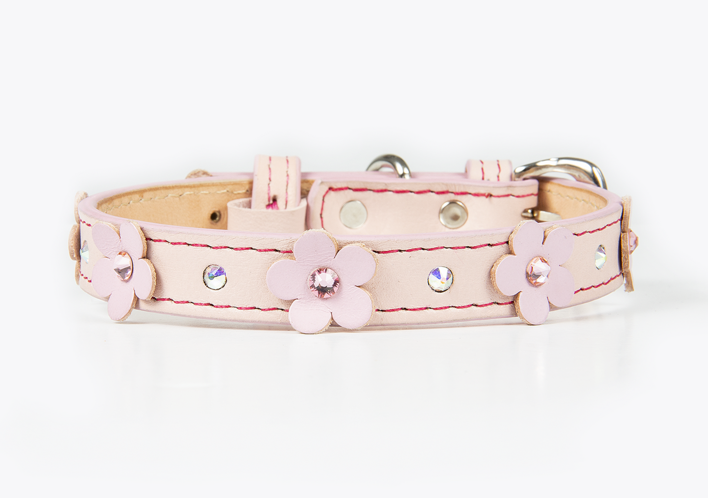 Collar Flor Rosa para Gatos