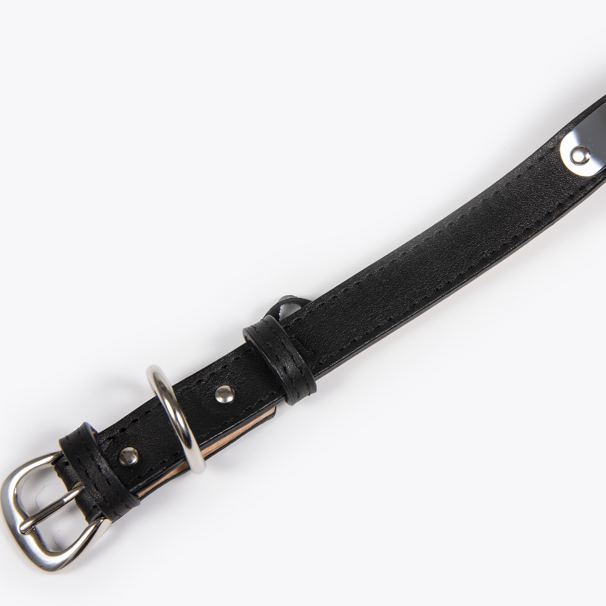 Collar de Identificación Personalizado Negro