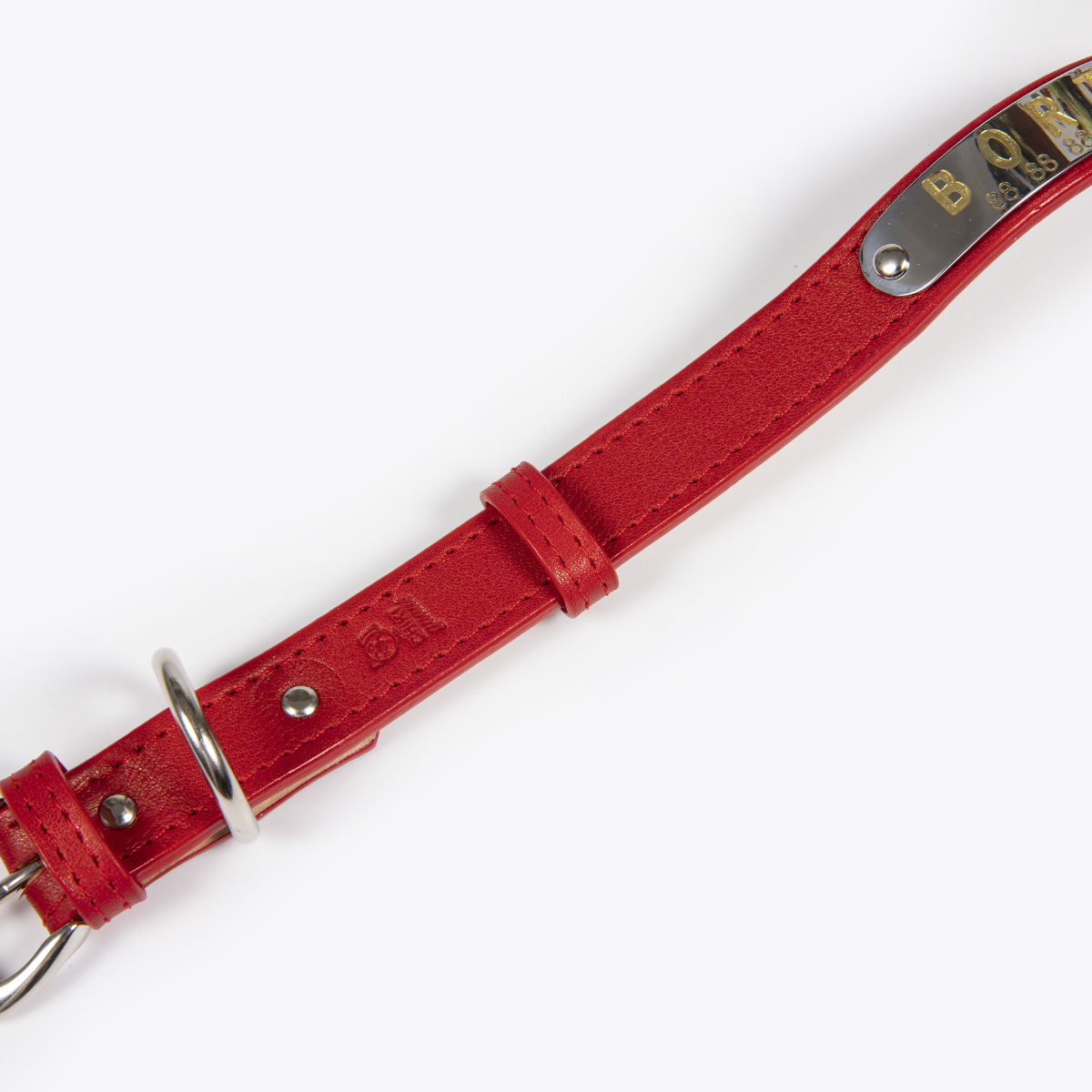 Collar de Identificación Personalizado Rojo