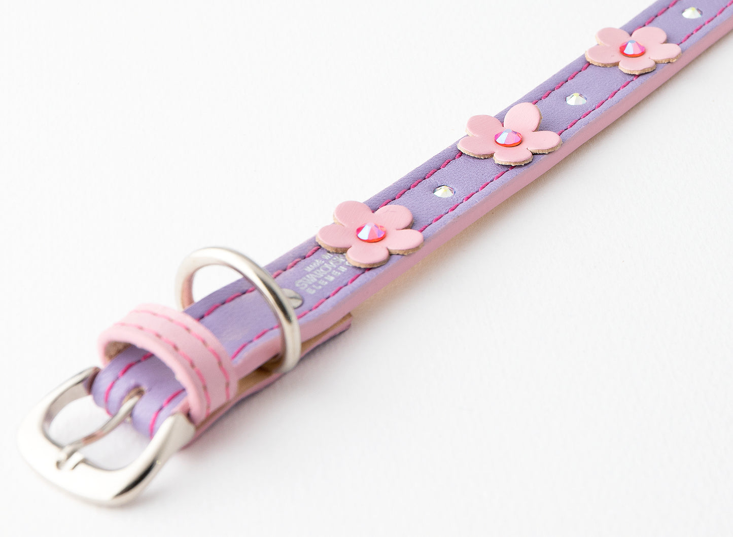 Collar Flor Lila para Gatos