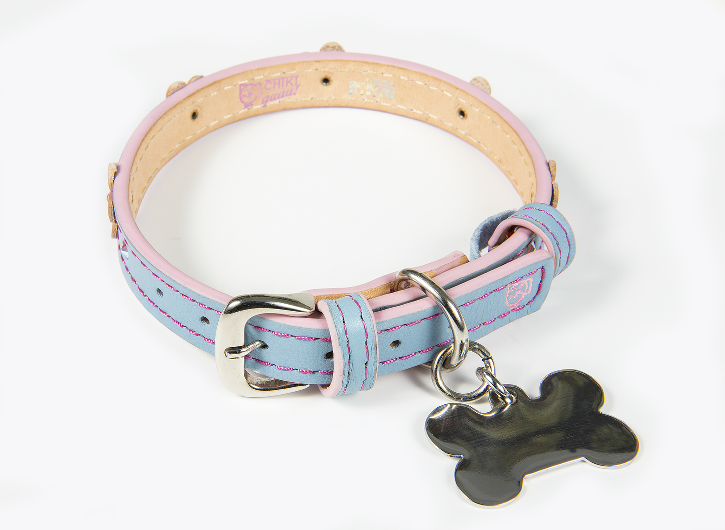 Collar Flor Azul para Gatos