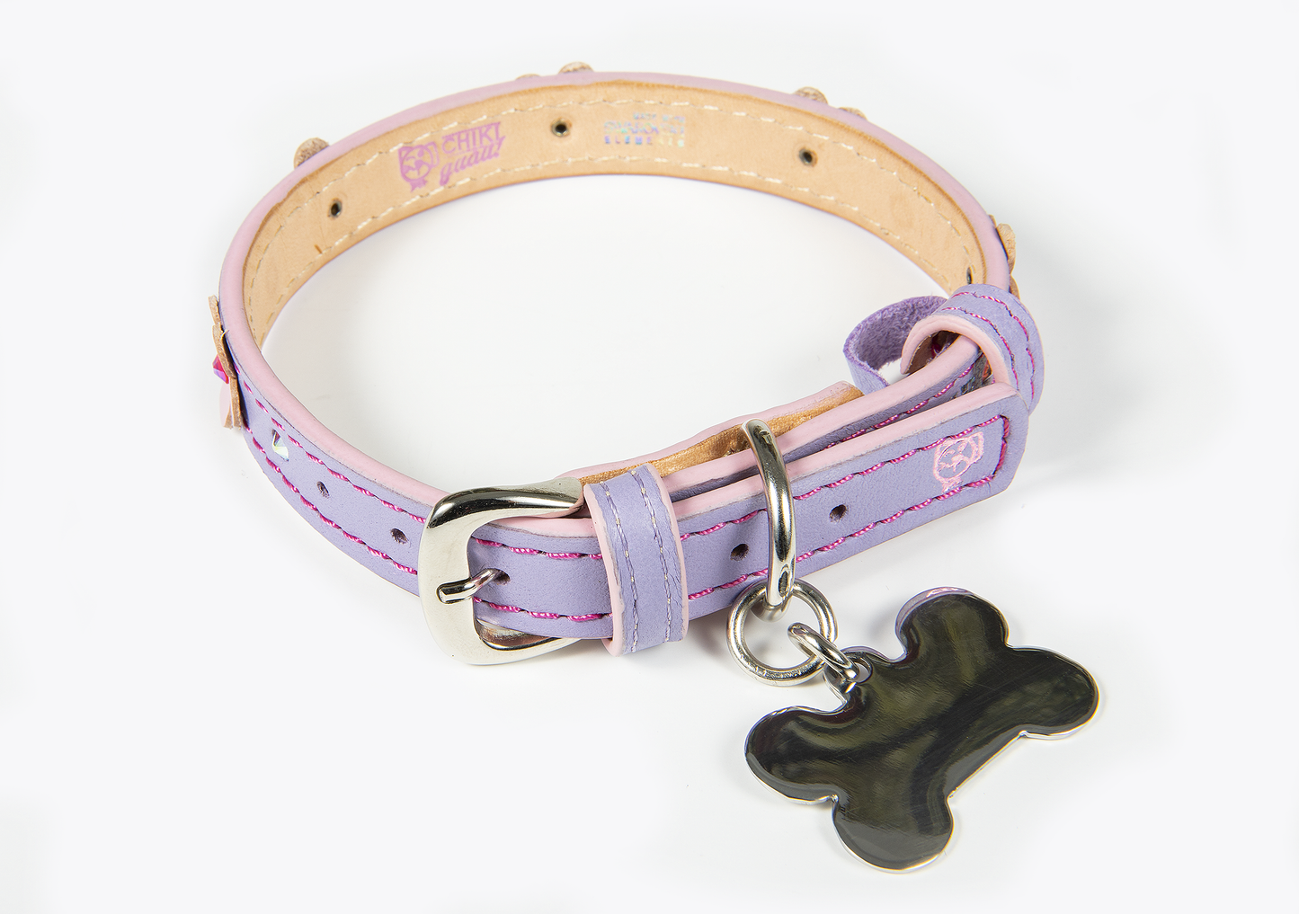 Collar Flor Lila para Gatos