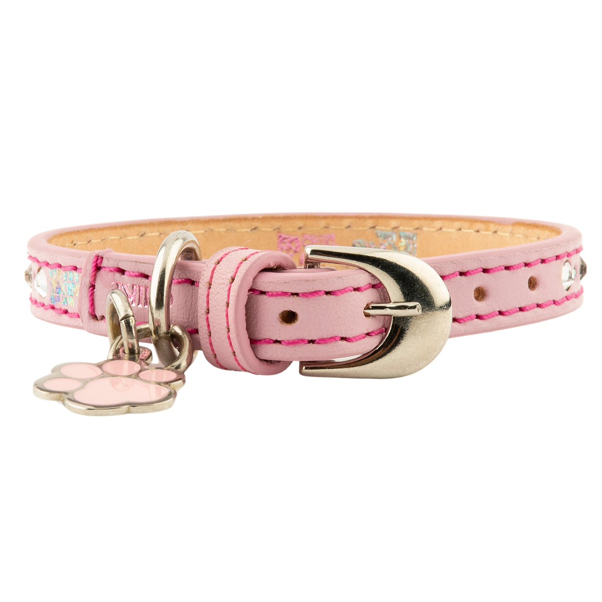 Collar Lumière para Gatos con Cristales Swarovski Rosa