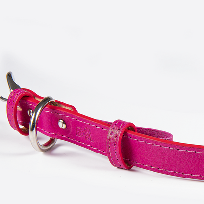 Collar con Nombre Hot Pink