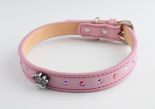 Collar Corona Rosa