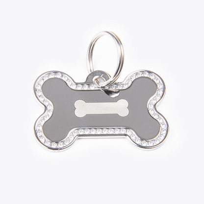 Placa Glam Hueso