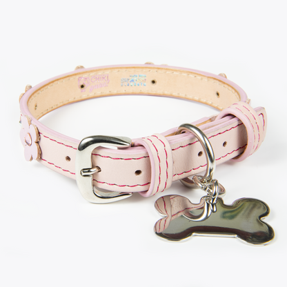 Collar Flor Rosa