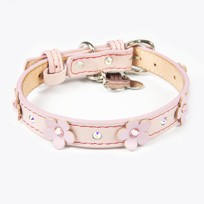Collar Flor Rosa