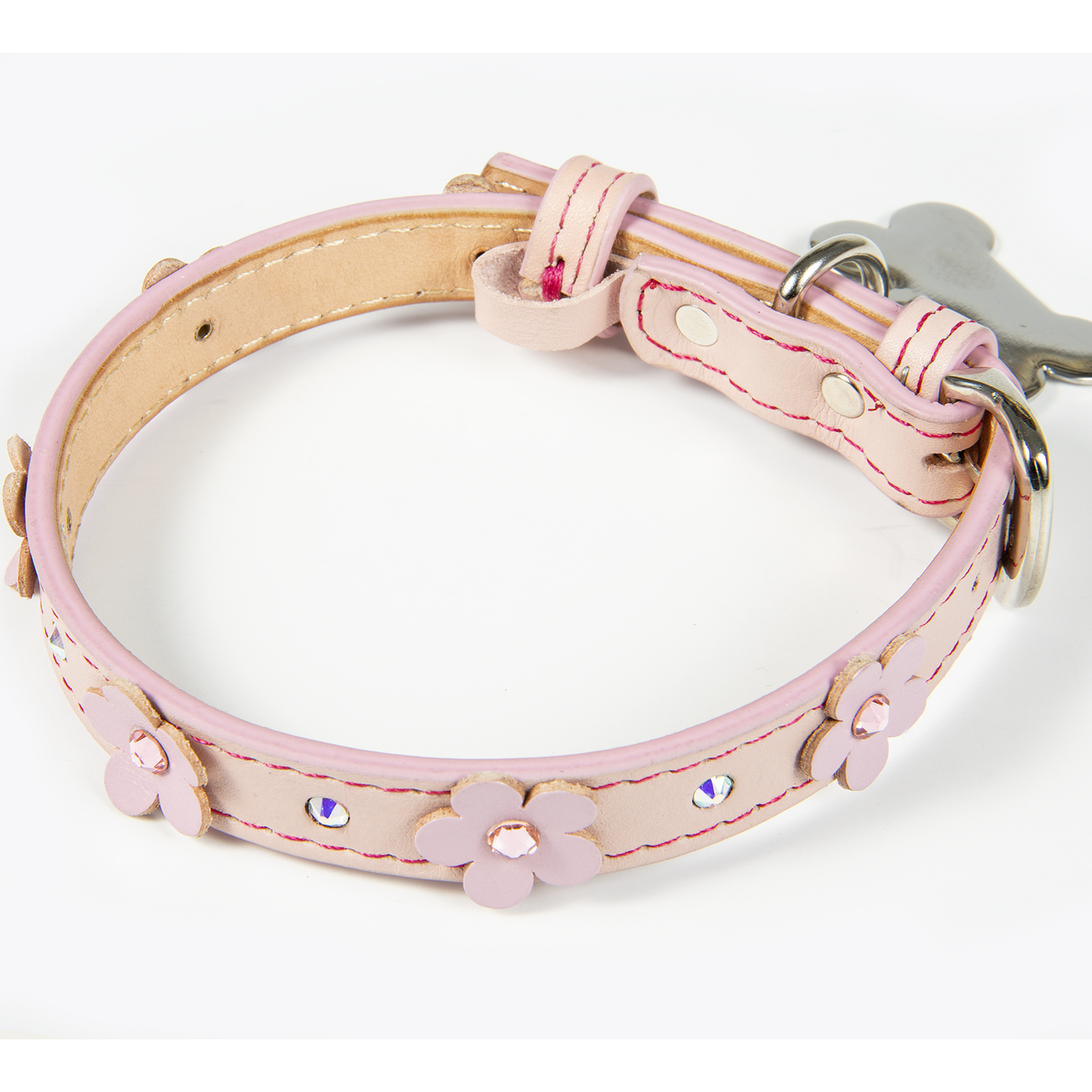 Collar Flor Rosa